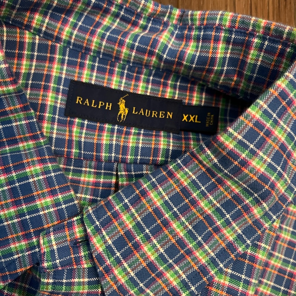 Ralph. Lauren polo button-down.